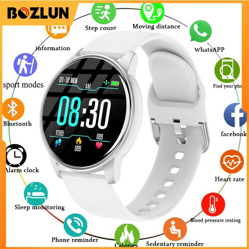 Buy 2021 New Smart Watch Ip67 Waterproof Couple Watch Jam Tangan Lelaki Wanita Health Watch For Android Ios Seetracker Malaysia