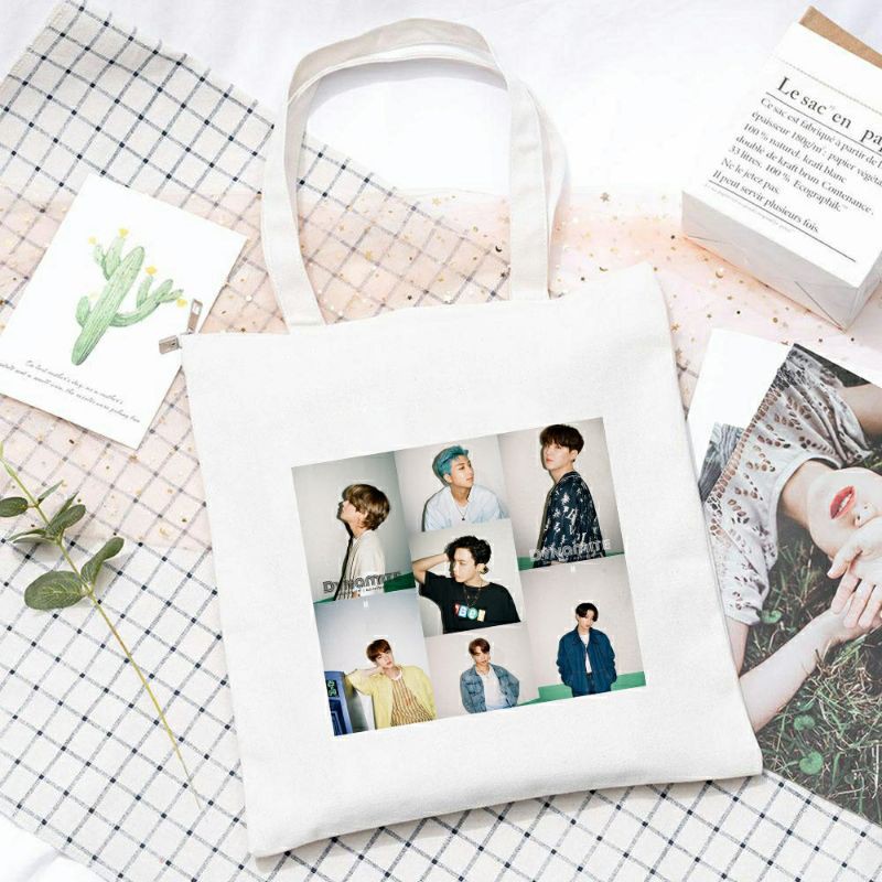 TOTEBAG BTS JUNGKOOK V SUGA JIN RM JIMIN JHOPE BANGTAN BOYS | Shopee ...