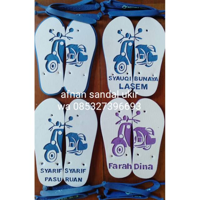  SANDAL  JEPIT SWALLOW  UKIR  VESPA  Shopee Malaysia