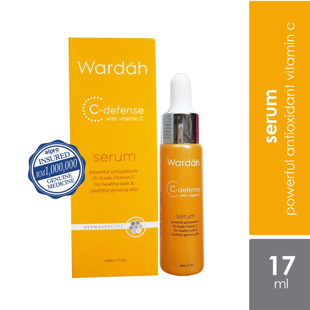 Buy Wardah C Defense Serum 17ml For Brighter Younger And Healthy Looking Skin Seetracker Malaysia