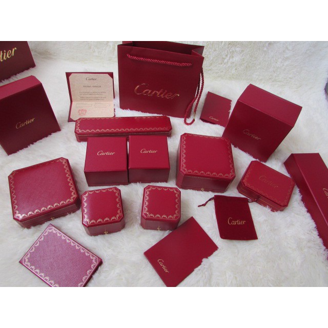 cartier ring boxes