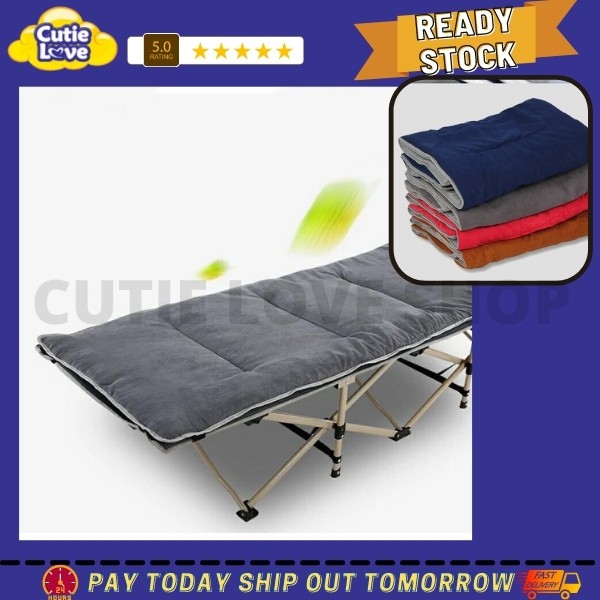 Single Soft Cotton Pad Bed Frame Tilam For Folding Single Bed Outdoor