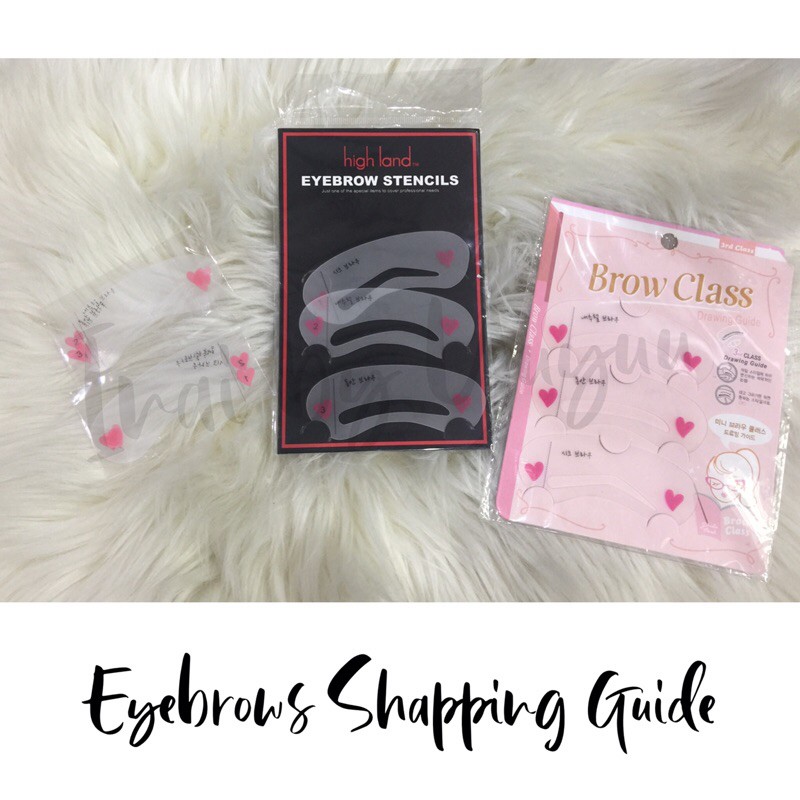 Eyebrows Shapping Guidelines || READY STOCK