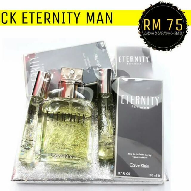 (wrapping)CK Eternity Set Hantaran Perfume Shopee Malaysia