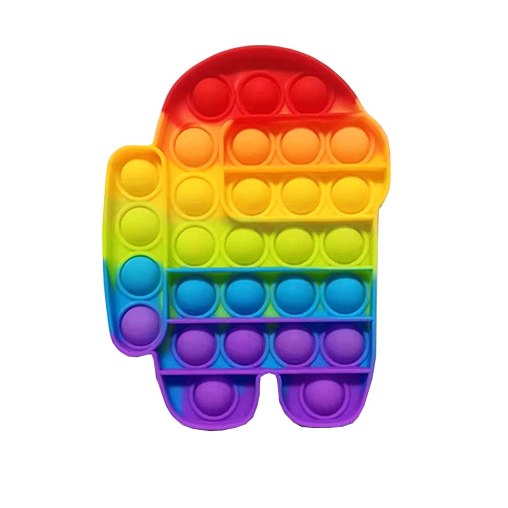 Rainbow Dinosaur Pop Fidget Its Toy 