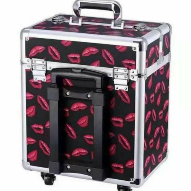 suitcase makeup box