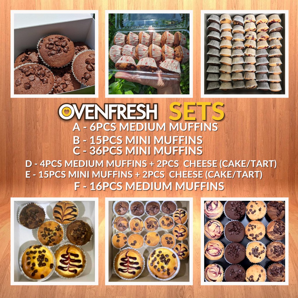 Buy Ovenfresh Sets Cookie Muffins Cheese Cake Cheese Tarts Halal Malaysia 100 Pure Butter Brown Sugar Bakery Seetracker Malaysia