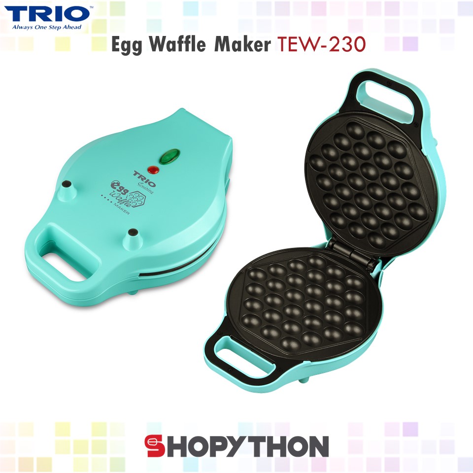 TRIO Egg Waffle Maker TEW230 HK Style Eggette Puffle Bubble Waffles