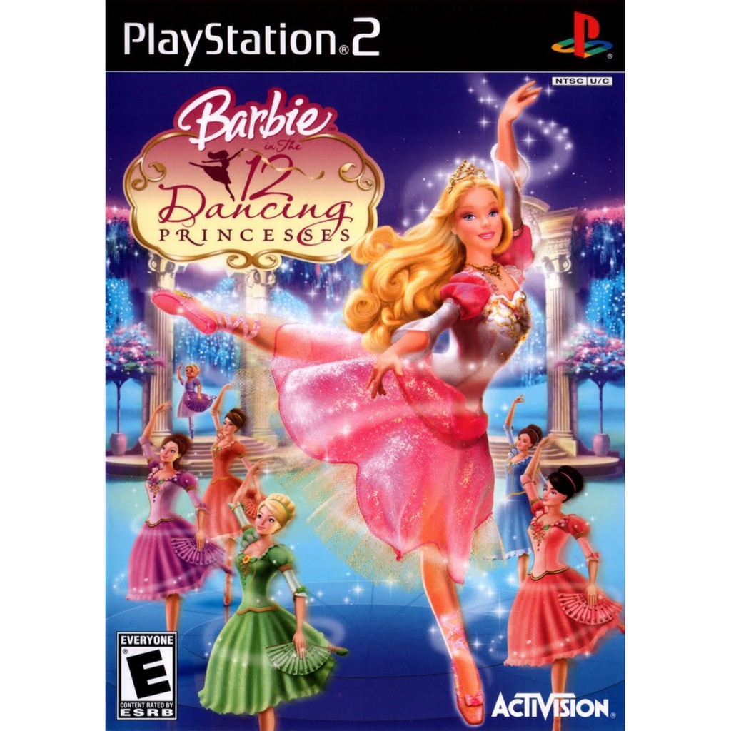 Игра барби танцующих принцесс. Barbie Princess Island ps2 диск. Барби 12 танцующих принцесс игра. Игра Барби и 12 танцующих. Barbie in the 12 Dancing Princesses игра.