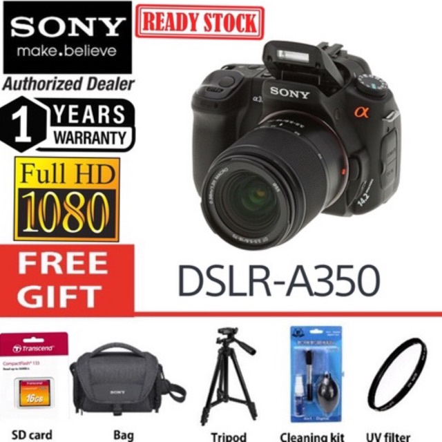 Sony DSLR A350 18-70mm kit lens original set (1 years warranty ...