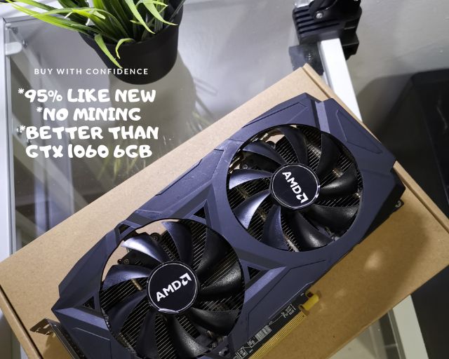 AMD RADEON RX 580 8GB better than GTX 1060 Shopee Malaysia