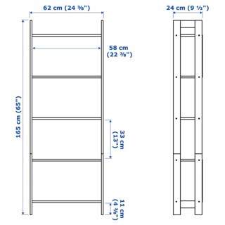 READY STOCK Ikea  laiva  book rack rak  buku  ikea  Shopee 