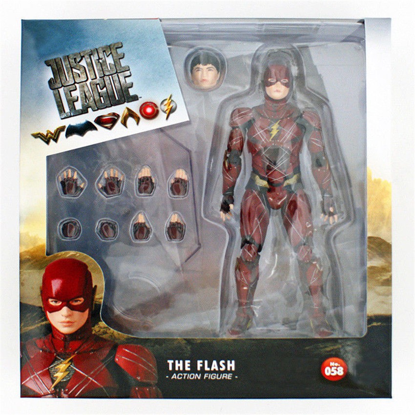 MAFEX Mafekkusu No.058 The Flash Action Figure DC Universe B9C | Shopee ...