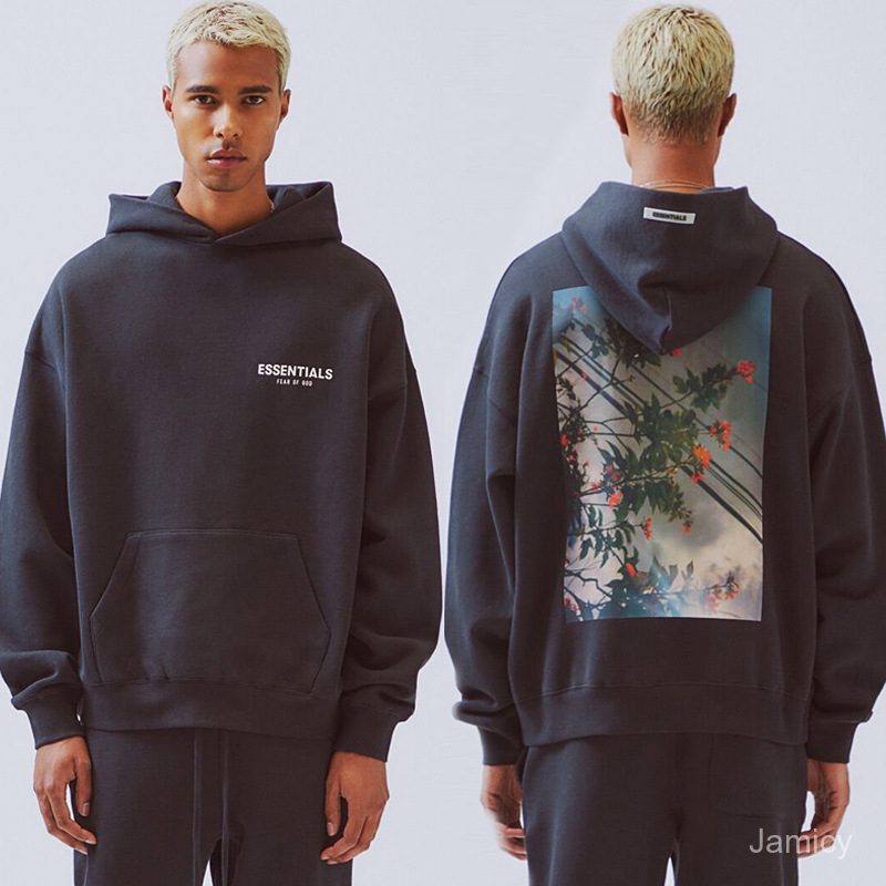 fear of god flower hoodie
