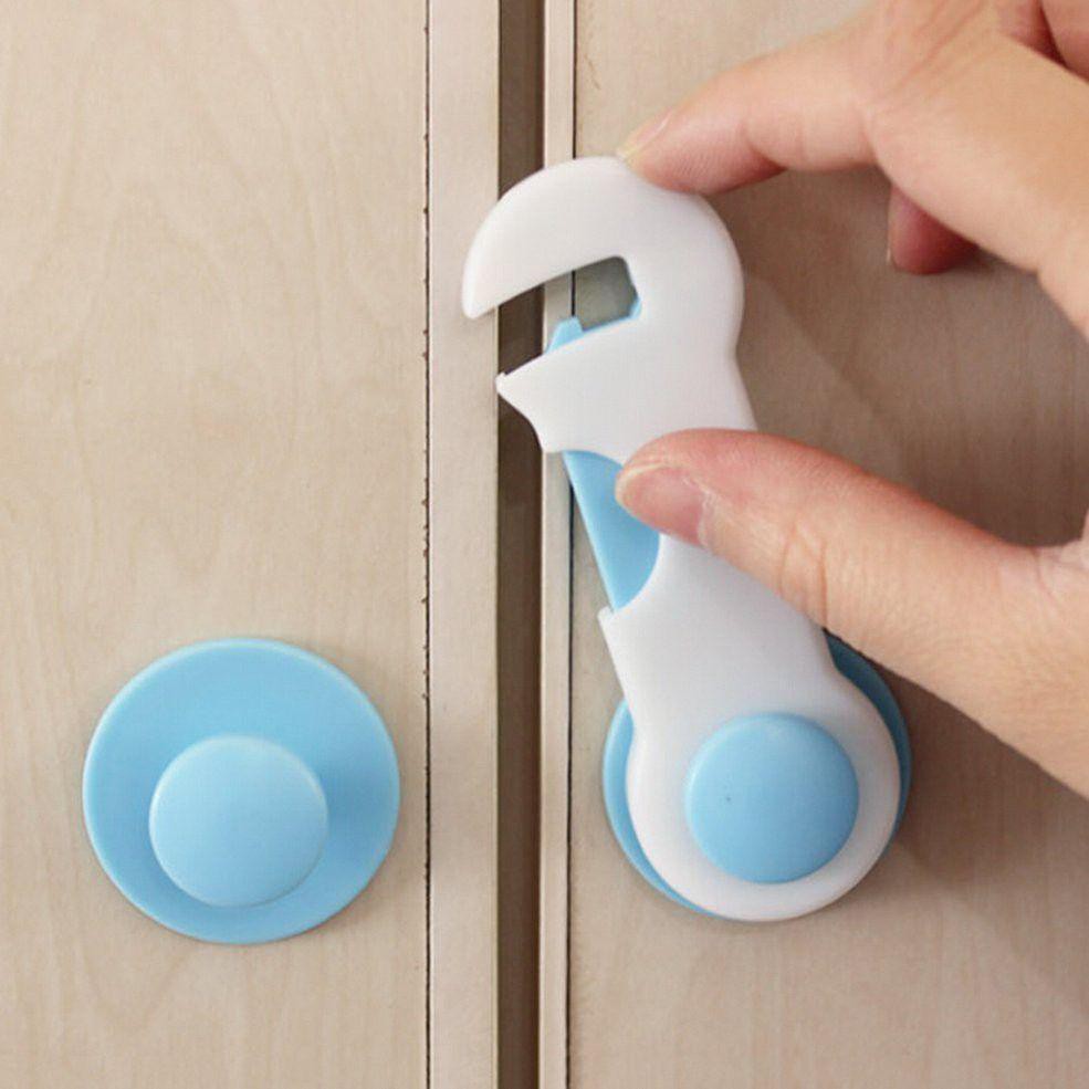2xchild Security Protective Device Kids Cupboard Cabinet Door