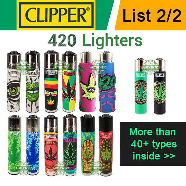 CLIPPER 420 Lighters / Butane Gas Refills | Shopee Malaysia