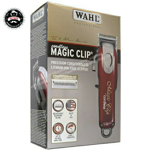 wahl professional 5 star series cordless magic clip