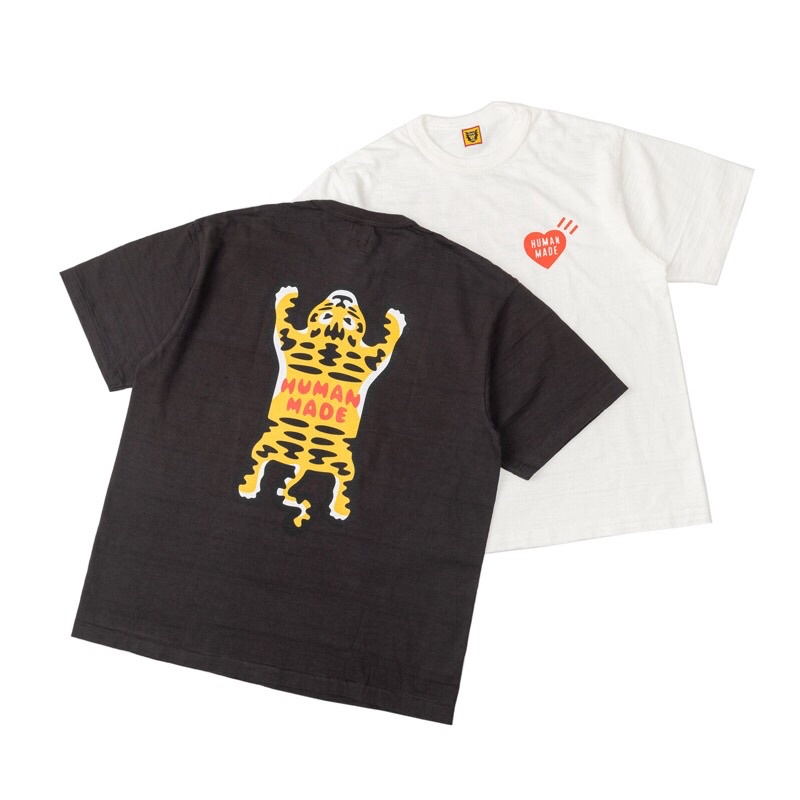 {ORIGINAL} HUMAN MADE Tiger Back Logo Tee | Shopee Malaysia