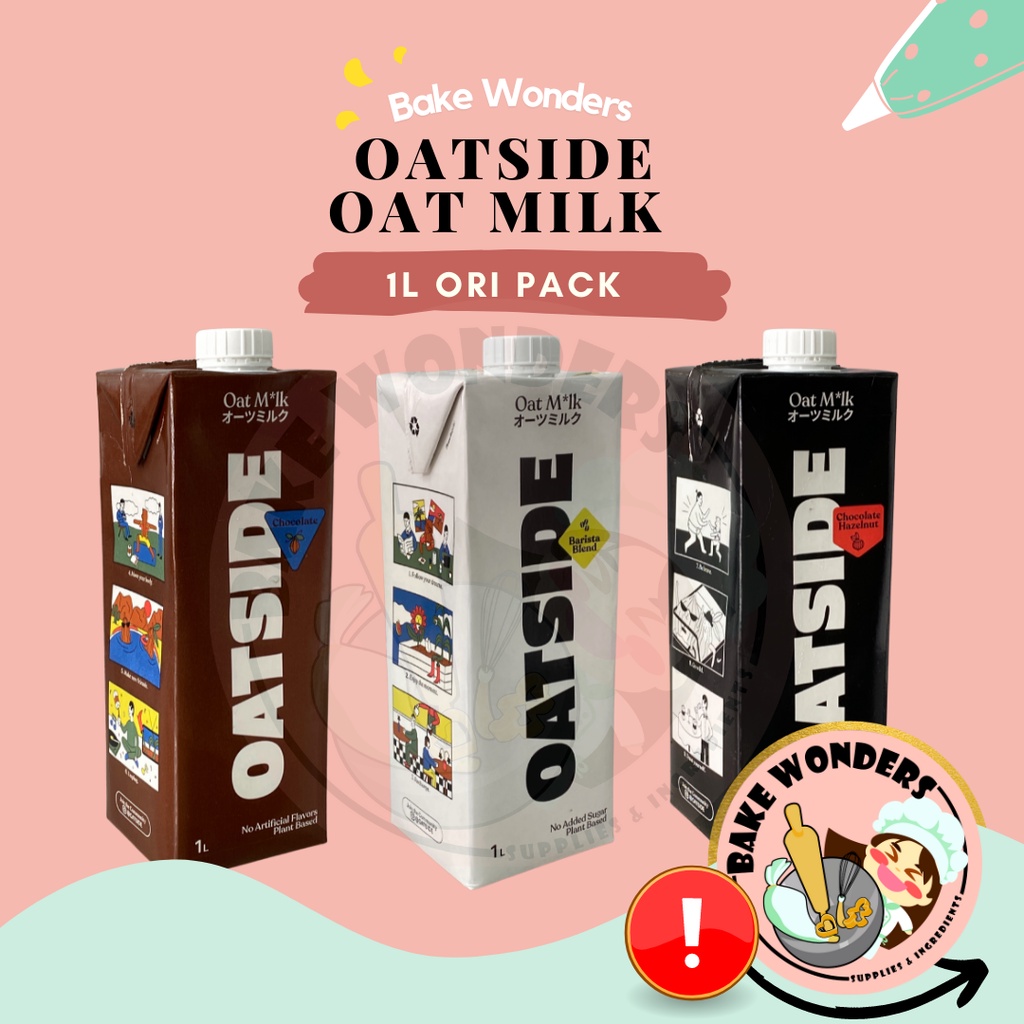 OATSIDE Barista Blend Oat Milk/ Chocolate Oat Milk/OATSIDE Chocolate ...