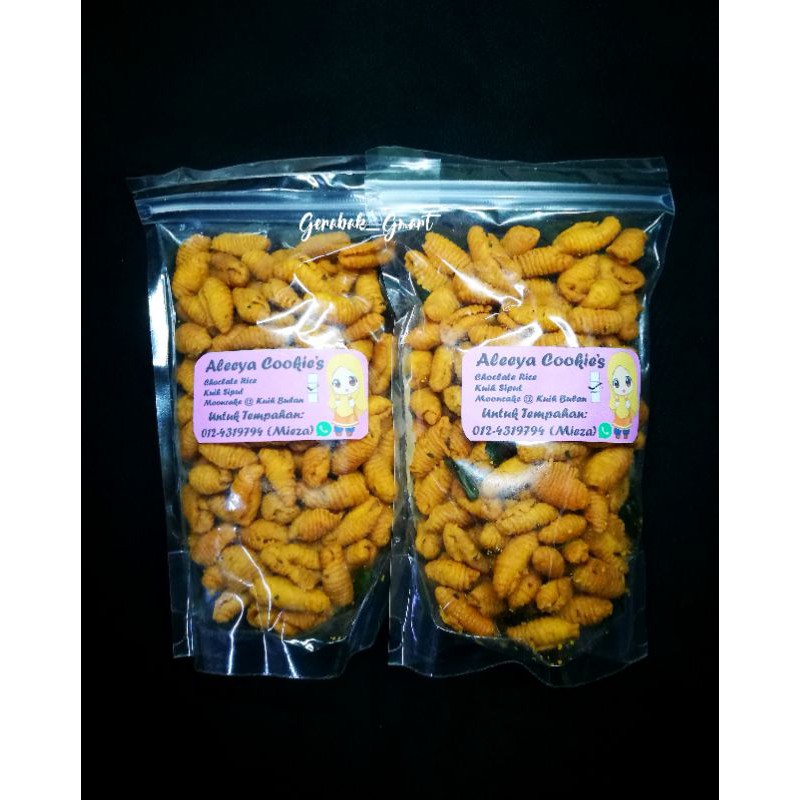 Highly Recommend Kuih Siput Crunchy Homemade 200g Super Viral