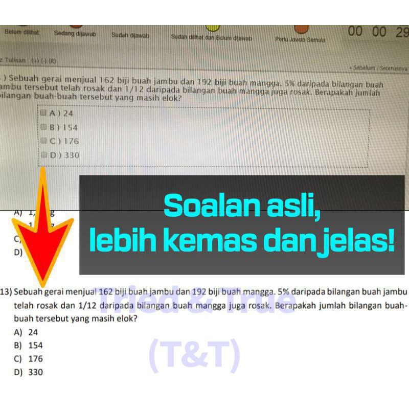 Peperiksaan Online Spa Kerajaan Daya Menyelesaikan Masalah Soalan Cadangan Jawapan Ptd Shopee Malaysia