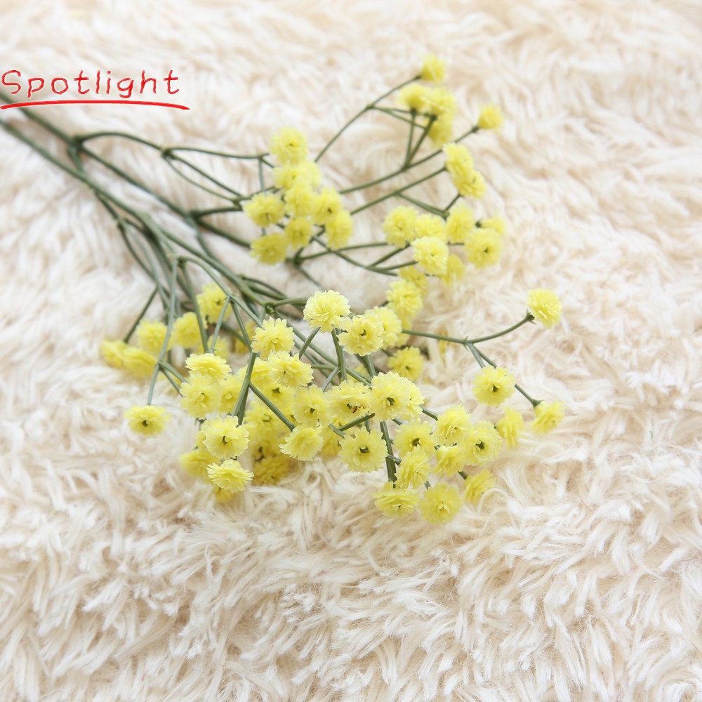 Artificial Silk Fake Flowers Baby S Breath Floral Wedding Bouquet Party Decors Shopee Malaysia