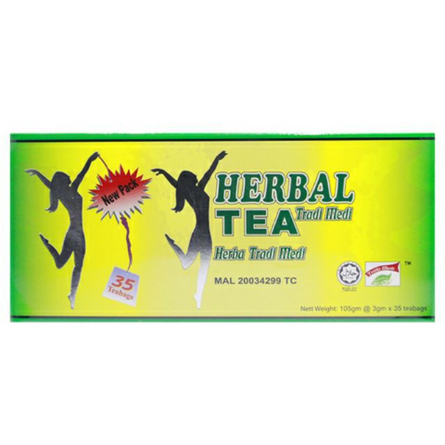 [TERMURAH] Teh Herba Tradi Medi Untuk Kesihatan 35 PCS UNCANG TEH HERBA ORANG KAMPUNG DETOX !