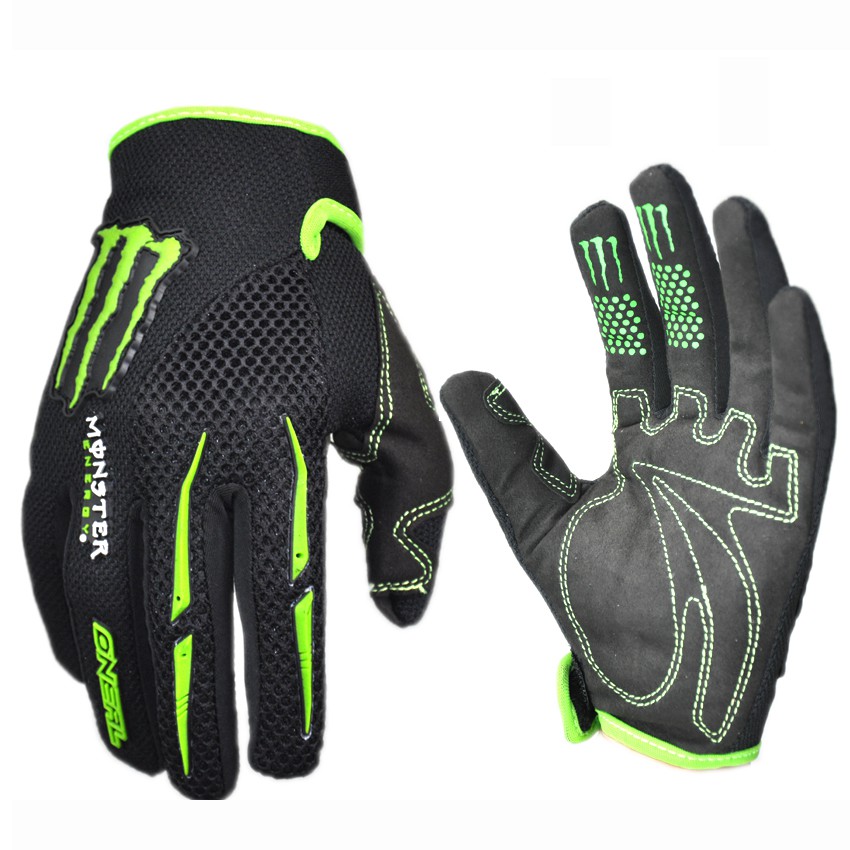 monster energy motocross gloves