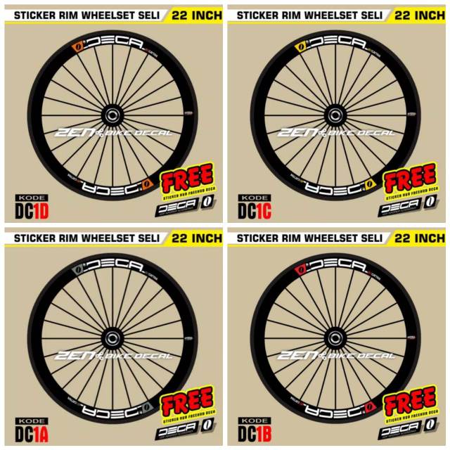 wheelset deca 16 inch