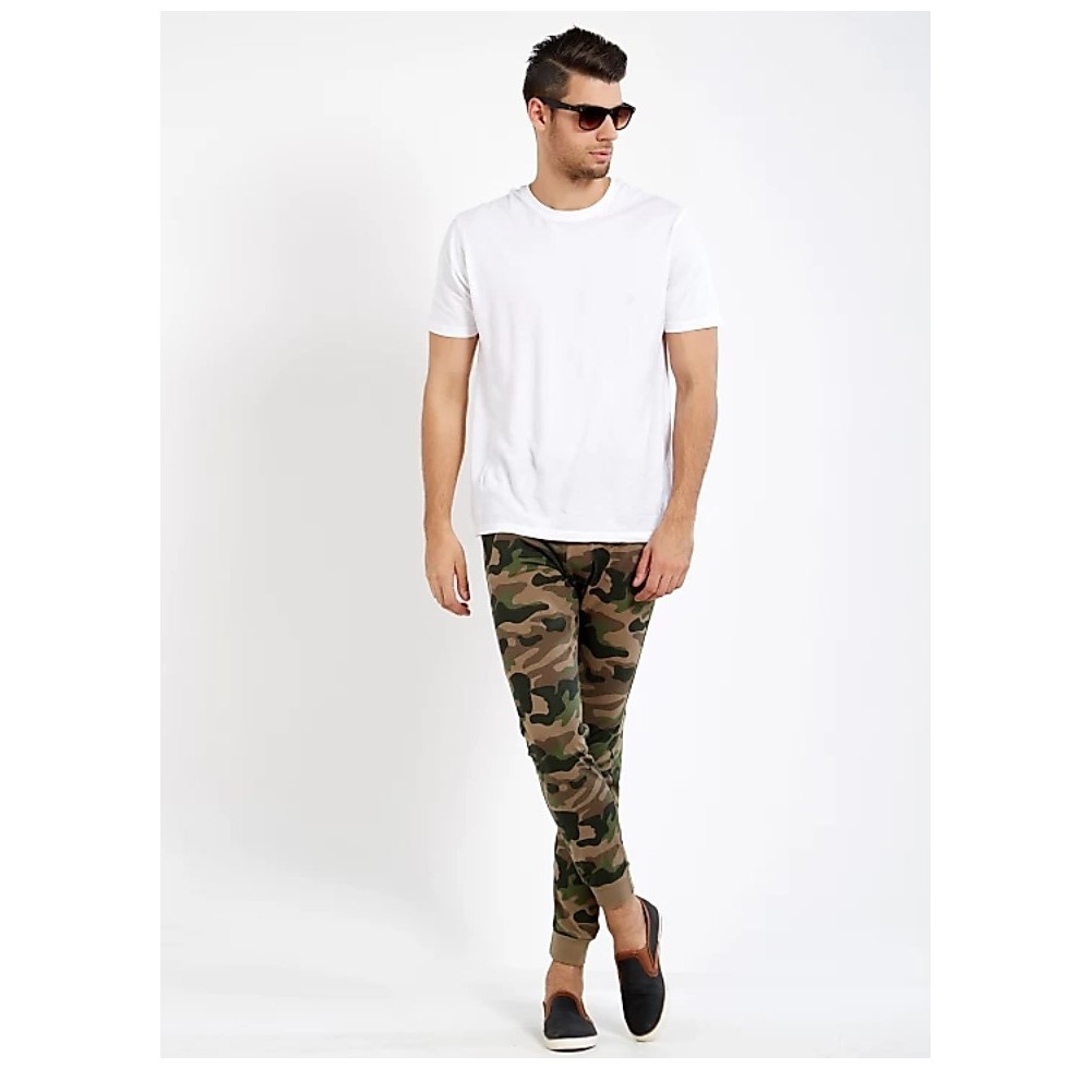 military print joggers