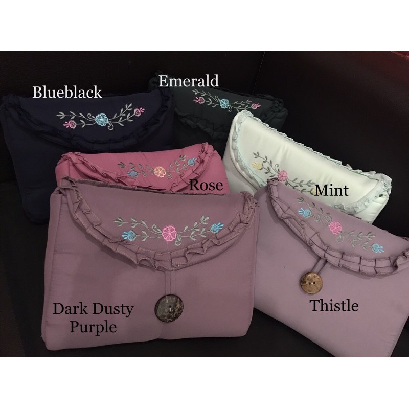 Buy Telekung Travel Sulam Cotton Roselle Seetracker Malaysia