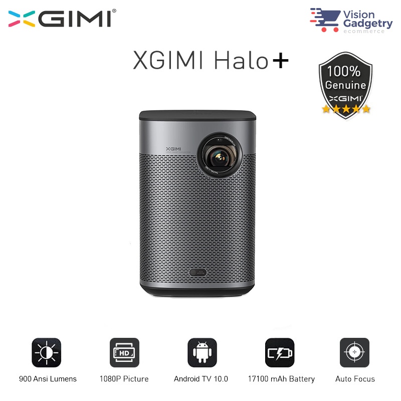 XGIMI Halo+ Plus Portable Android TV Projector Harman Kardon 900