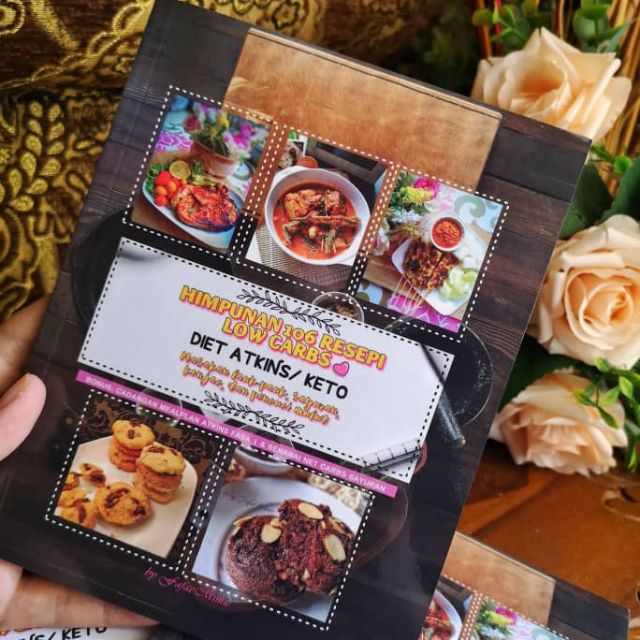 Resepi Kurus Diet Atkins/Low carbs/Keto by Fafae Mimie  Shopee Malaysia