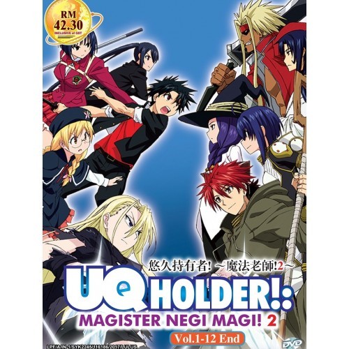 Uq Holder Magister Negi Magi 2 Tv 1 12 End Dvd Shopee Malaysia