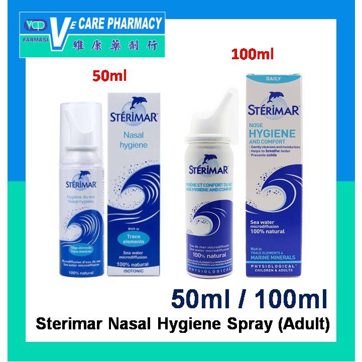 Sterimar Nasal Hygiene Spray 50ml/100ml | Shopee Malaysia