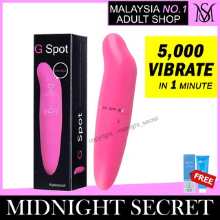 [ G SPOT ] Dolphin G Spot Vibrator AV Massager Vibrate Dildo Vagina Anal Adult Toy Masturbator Female Women Adult Toy