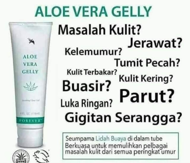 Forever Aloe Vera Gelly Jelly Aloe Veraexp 122025 Shopee Malaysia 8372