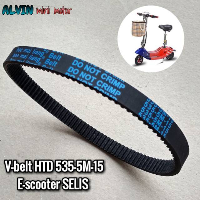 Timing belt-fan belt 450-5M-15 with 90 Teeth For Scooter E Scooter 