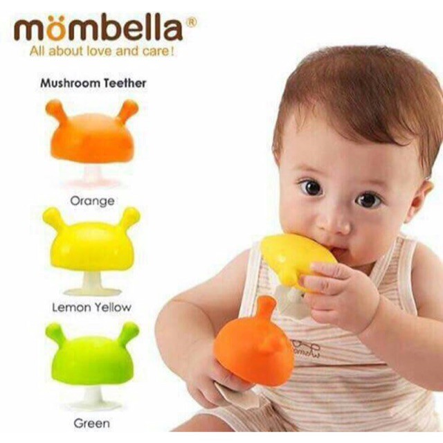 mombella mushroom teether