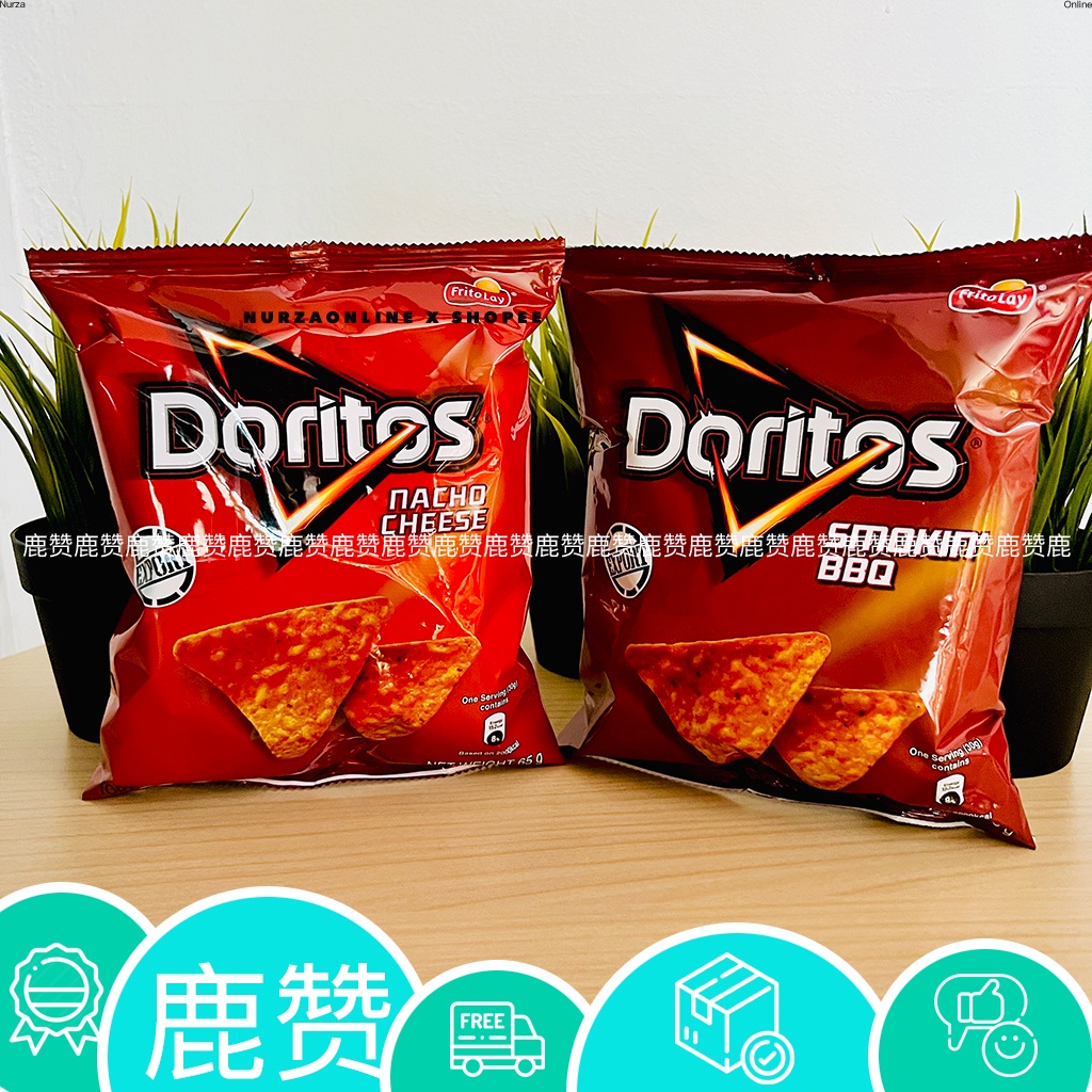 Frito Lay Doritos Chips Nacho Cheese/ Smokin BBQ 65g Shopee Malaysia
