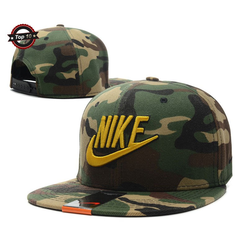 nike camo baseball cap