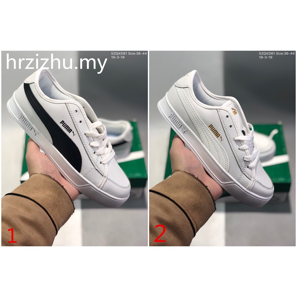 puma smash v2 leather sneakers