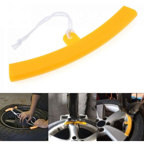 Protector Tire Tool,5x Car Tire Changer Guard Rim Protector Tyre Wheel Changing Edge Savers Tool Orange 