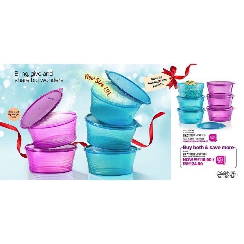 Big Wonders® Large Bowls – Tupperware US