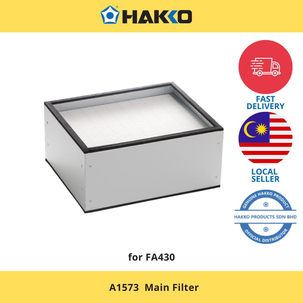 HAKKO A1573 Main Filter for FA430 Smoke & Fume Extractor Hakko