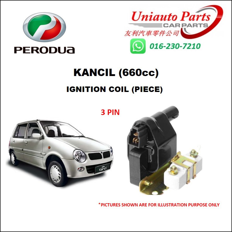 PERODUA KANCIL (660cc) IGNITION COIL (PIECE)  Shopee Malaysia