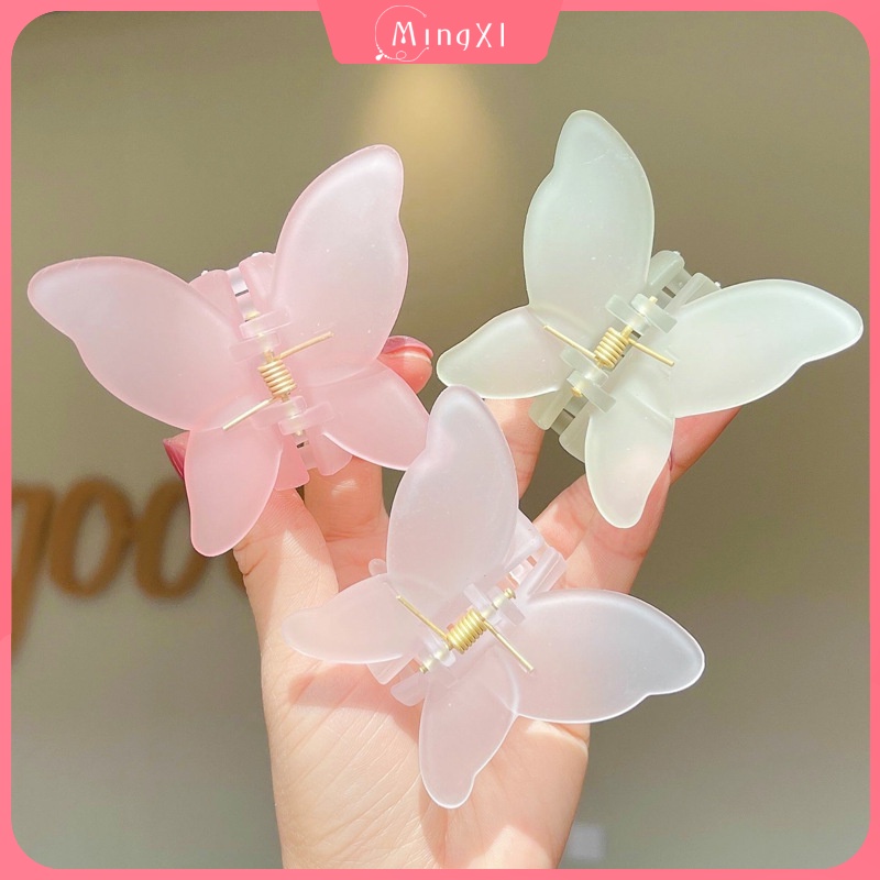 Super Fairy Butterfly Hair Claw Clip Women's Shark Clip Back Head Hair Clamp Fashion Hair Accessories