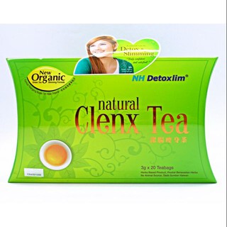 Thé Minceur Detox NH Natural Detoxlim Clenx - 20 Sachets - Perte De Poids Naturelle - Neuf DLUO >1 An