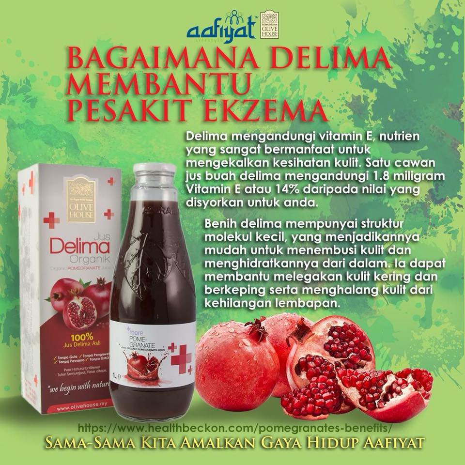 Organic Pomegranate Juice Jus Pati Delima Organik Azerbaijan Olive House Shopee Malaysia