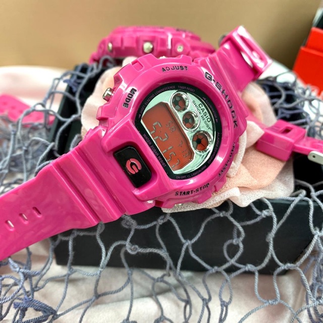 Limited Edition Lady Pink Ca G Shock Dw6900 Watch For Women Digital Movement Limited Series Edition Shopee Malaysia